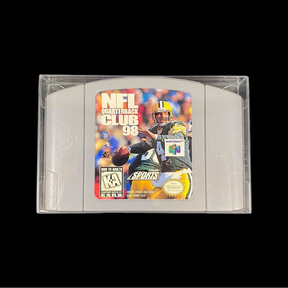 NFL Quarterback Club 98 (Nintendo 64, 1998) N64